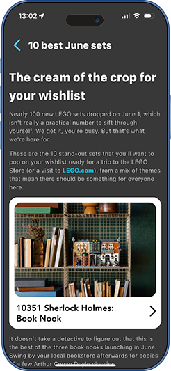 BrickSearch Content Page